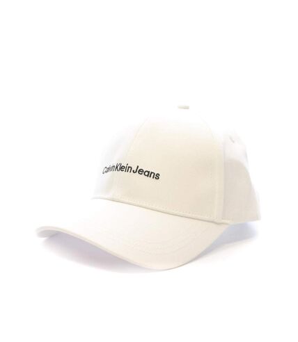 Casquette Blanche Homme Calvin Klein Jeans Institutional - Taille unique