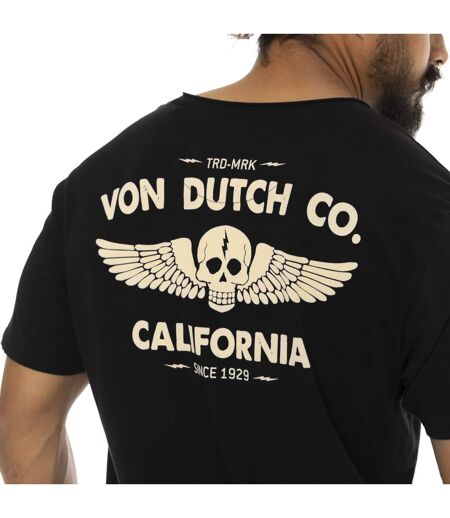 T-shirt en col V à manches courtes homme Mark Vondutch