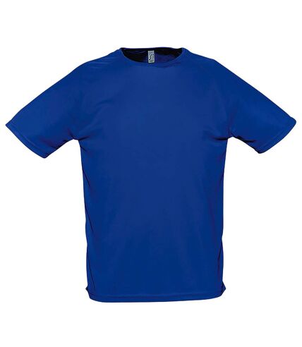 SOLS Mens Sporty Short Sleeve Performance T-Shirt (Royal Blue) - UTPC303