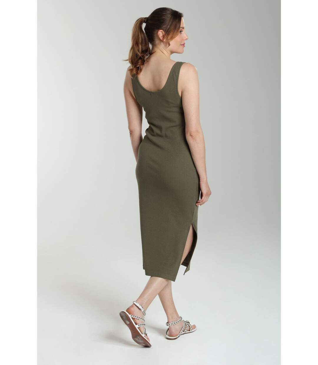 Robe Longue Cotelee Debra  | Gerard Pasquier-5