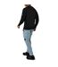Mens Badge Crew Neck Sweatshirt Black Calvin Klein-2