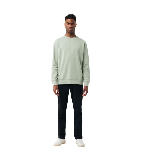 Unisex adult etosha recycled cotton lightweight sweatshirt iceberg green Iqoniq