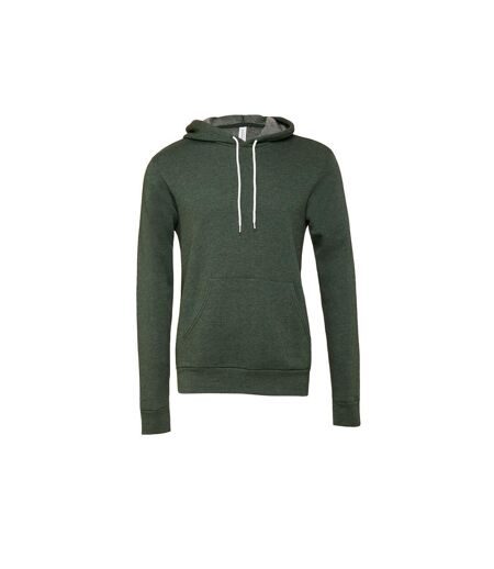 Bella + Canvas Adults Unisex Pullover Hoodie (Heather Forest Green) - UTPC3868