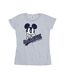 Disney T-shirt en coton japonais Mickey Mouse Femme/Femme (Gris sportif) - UTBI33233-1