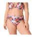 Culotte de bain taille haute marron Comédienne-2
