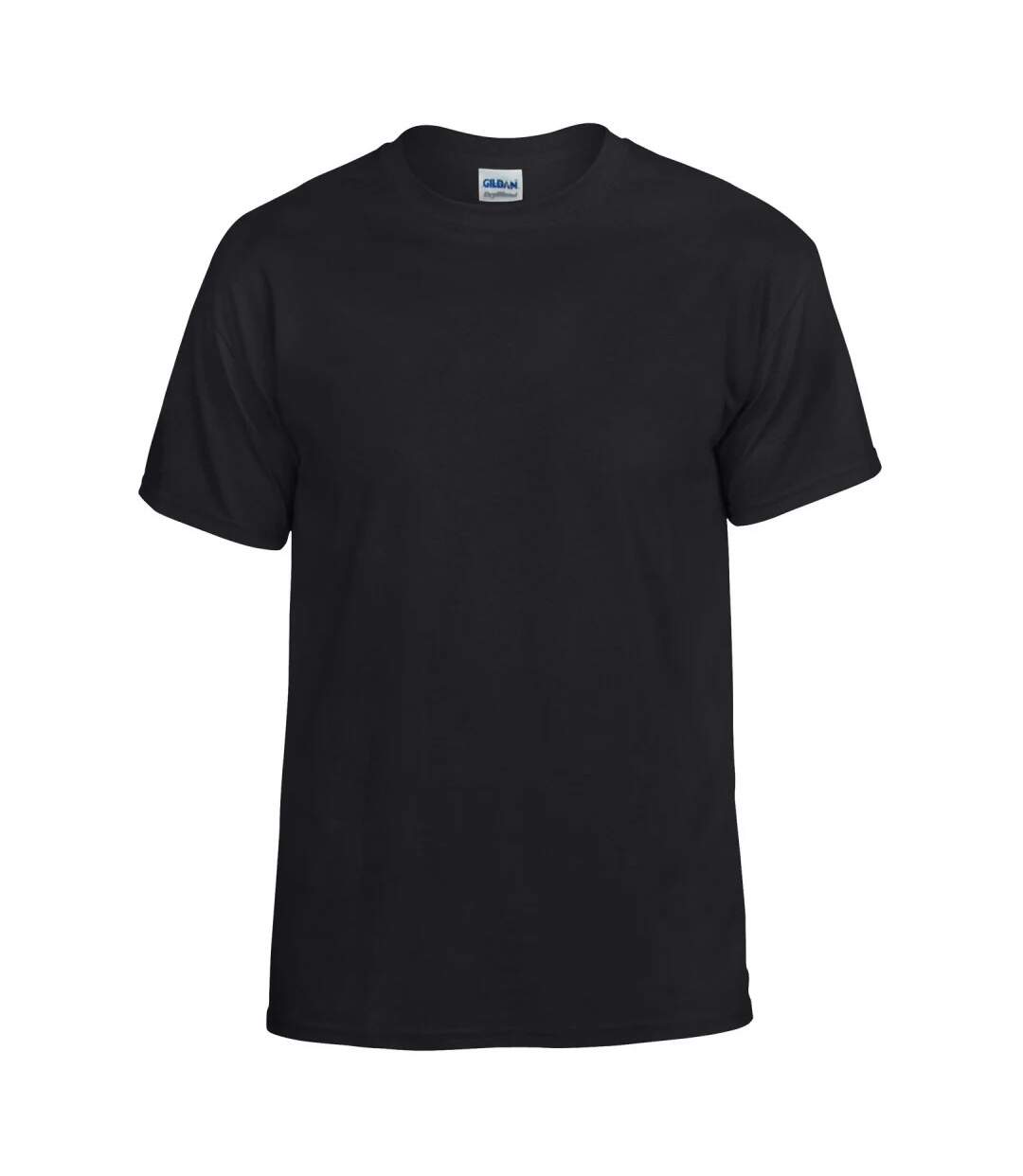 Mens plain lightweight t-shirt black Gildan