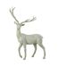 Statuette Cerf Déco Promenade 40cm Bleu Gris-1