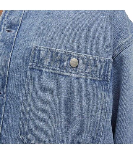 Mens Denim Pocket Overshirt Blue Jack And Jones