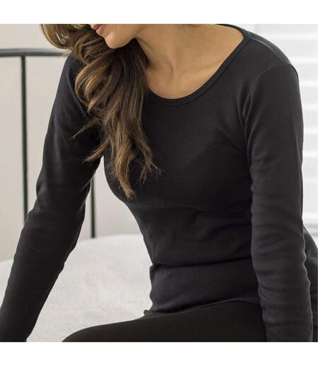 Heat Holders - T Shirt Thermique Femme Manches Longues pour Hiver