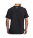 T-shirt noir/doré homme under armour left chest-2