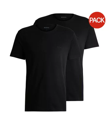 T-shirts Comfort Homme Noir Boss