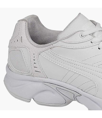 Puma Axis/Hahmer Mens Lace-Up Non-Marking Trainer / Mens Trainers / Mens Sports (White) - UTFS961