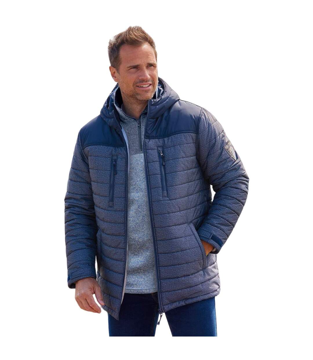 Parka homme bleu marine Atlas For Men-3