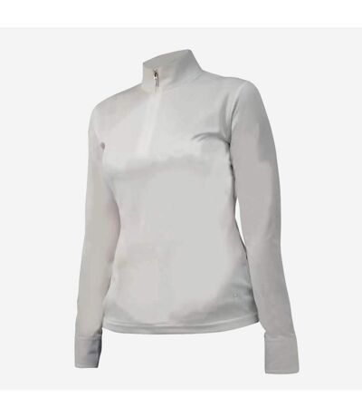 HyFASHION Womens/Ladies Charlotte Long Sleeved Show Shirt (White) - UTBZ805