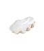 Coupelle Déco en Résine Océane 36cm Blanc-1