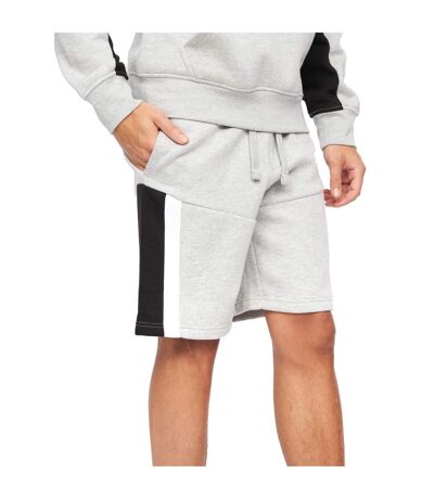 Mens silomane shorts grey marl Crosshatch