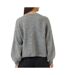 Gilet gris femme yas knit-2