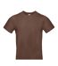 T-shirt #e190 Adulte Chocolat B&C-2