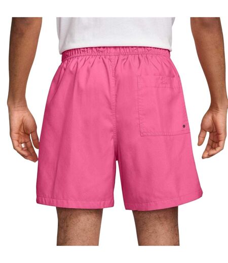 Short De Survêtement Club Flow Homme Rose Blanc Nike