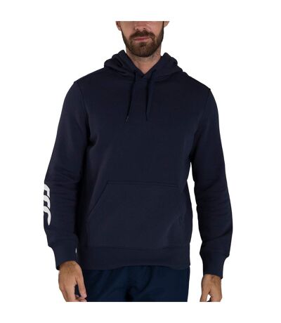 Sweat À Capuche Club Adulte Bleu Marine Canterbury