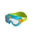 Lunettes De Natation Sea Squad Enfant Azur Transparent Vert Fluo Orange Fluo Speedo-1