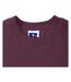 Russell Jerzees Colors Classic Sweatshirt (Burgundy) - UTBC573