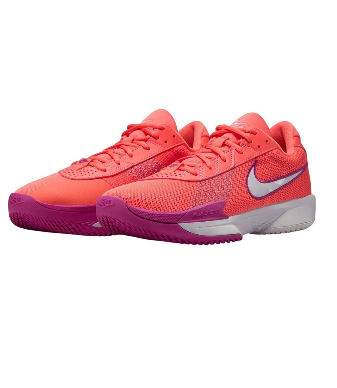 Baskets Zoom Gt Cut Low Homme Jaune Orangé Nike-4