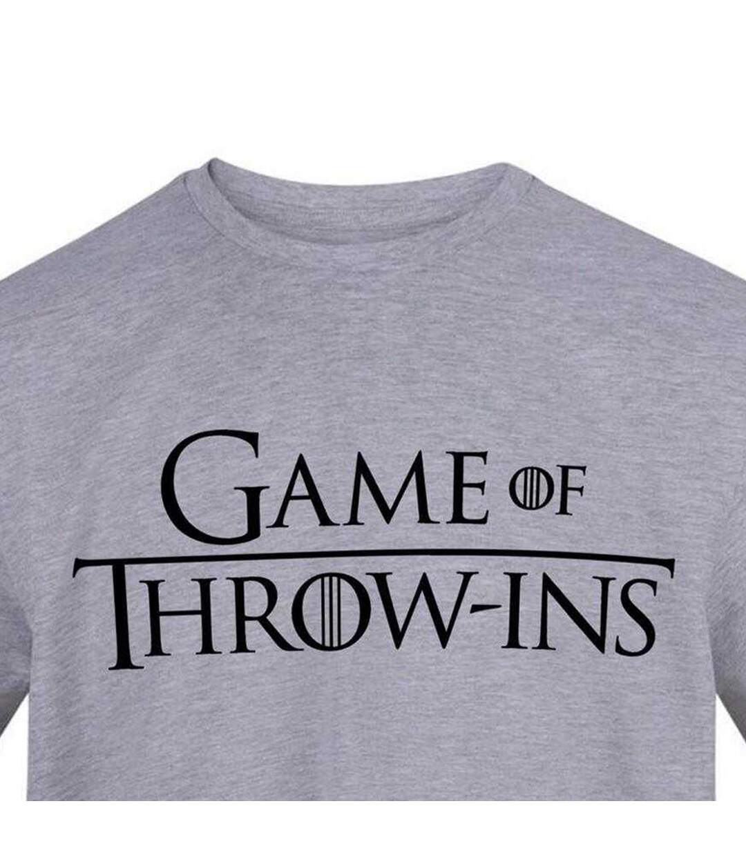 T-shirt Game Of Throw Ins Adulte Gris AWD-3