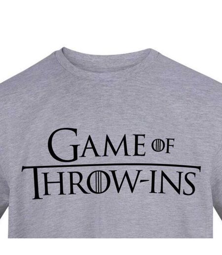 T-shirt Game Of Throw Ins Adulte Gris AWD