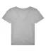 Womens/ladies Plain V Neck T-shirt Sports Grey B&C-1