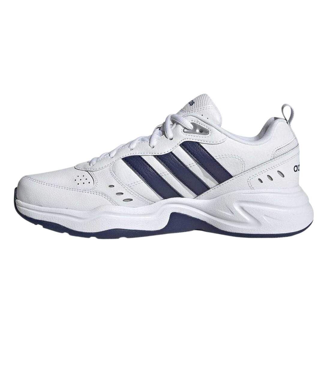 Chaussures Strutter Homme Blanc Bleu Marine Gris Adidas-3