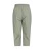 Womens/ladies Explorer Capri Khaki Green Mountain Warehouse-3