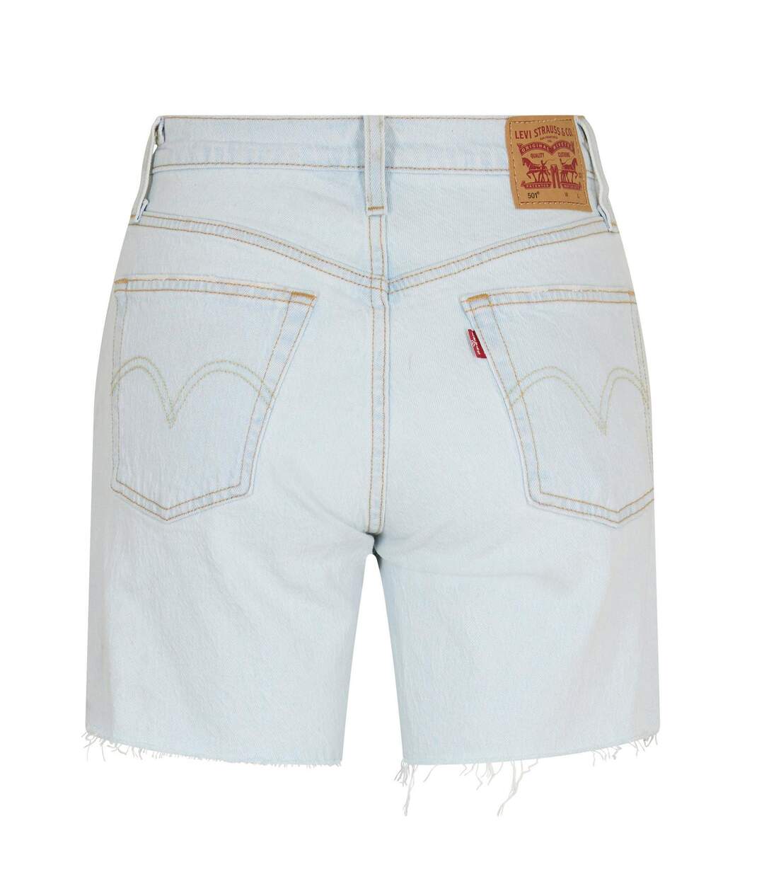 Short Femme Bleu Clair Levis-2