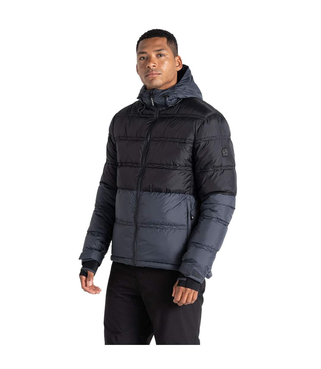 Mens ollie waterproof ski jacket ebony/black Dare 2B-4