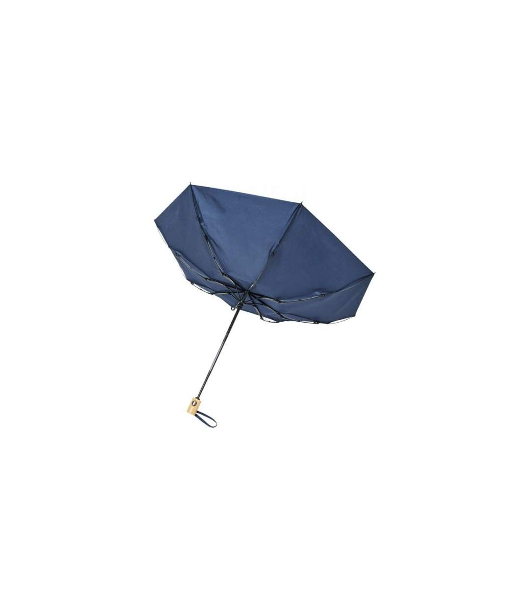 Parapluie pliant bo taille unique bleu marine Avenue-4