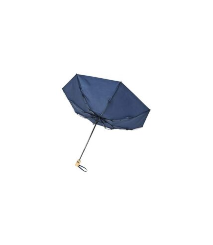Avenue Bo Foldable Auto Open Umbrella (Navy) (One Size) - UTPF3175