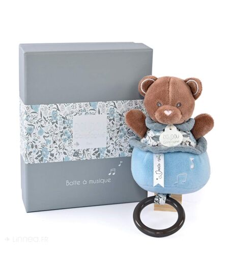 Doudou musique polyester collection BOH'AIME Ours