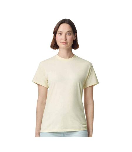 Unisex Adult Plain Cotton Heavy T-shirt Off White Gildan