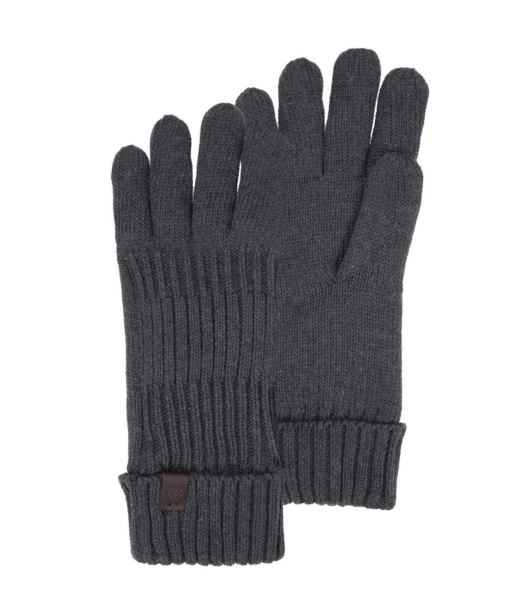 Isotoner Gants homme chaud, doublé polaire recyclée-1
