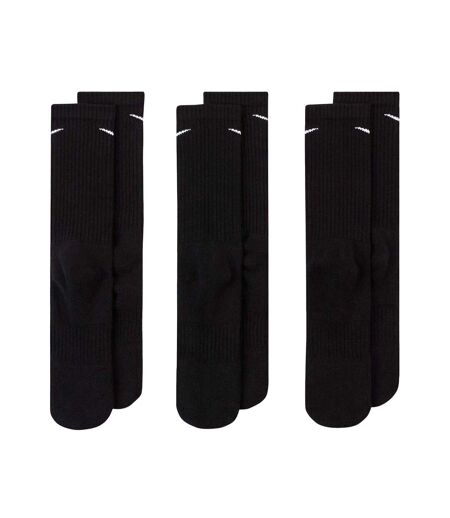 Lot De 3  Chaussettes Everyday Adulte Noir Blanc Nike