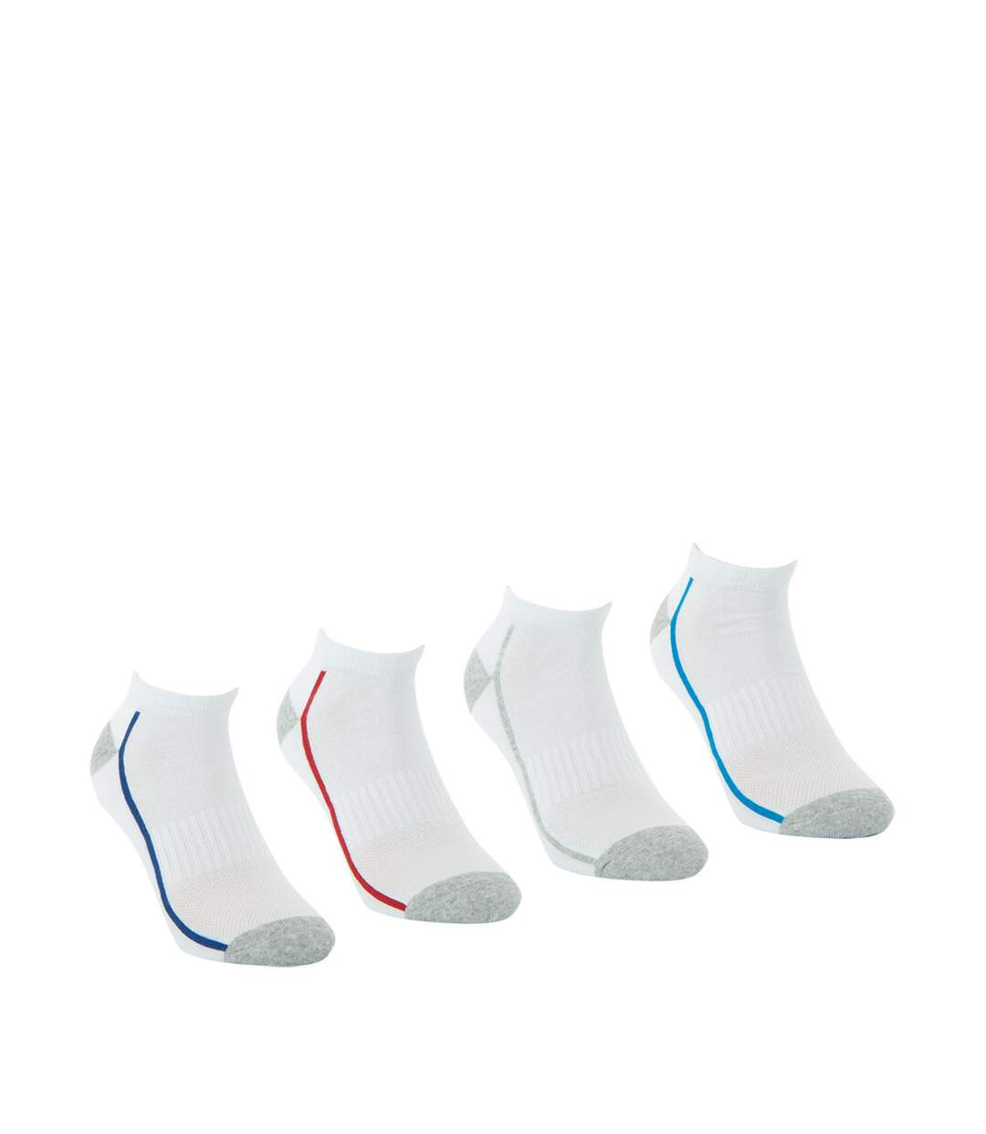 Lot de 4 paires de chaussettes de sport courtes