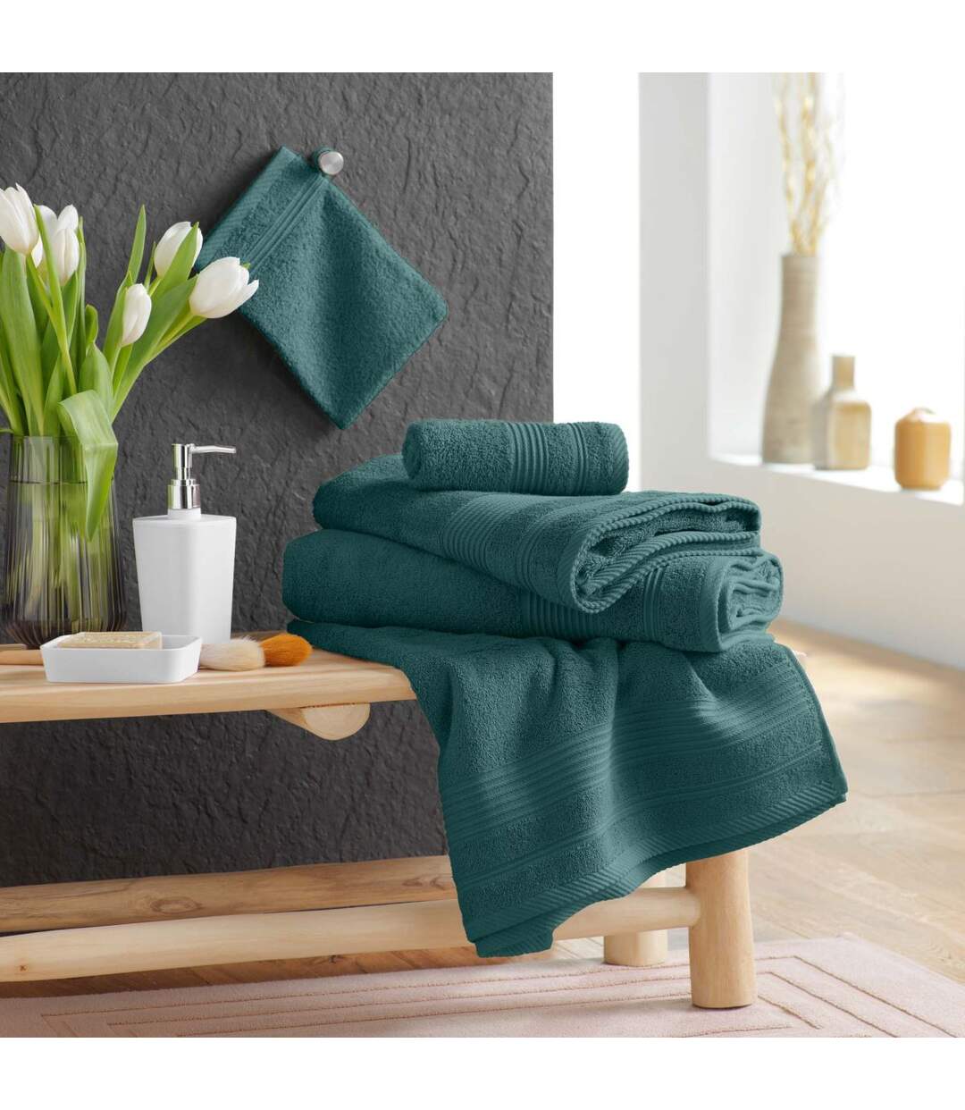 Drap de Bain Tendresse 90x150cm Orage-5