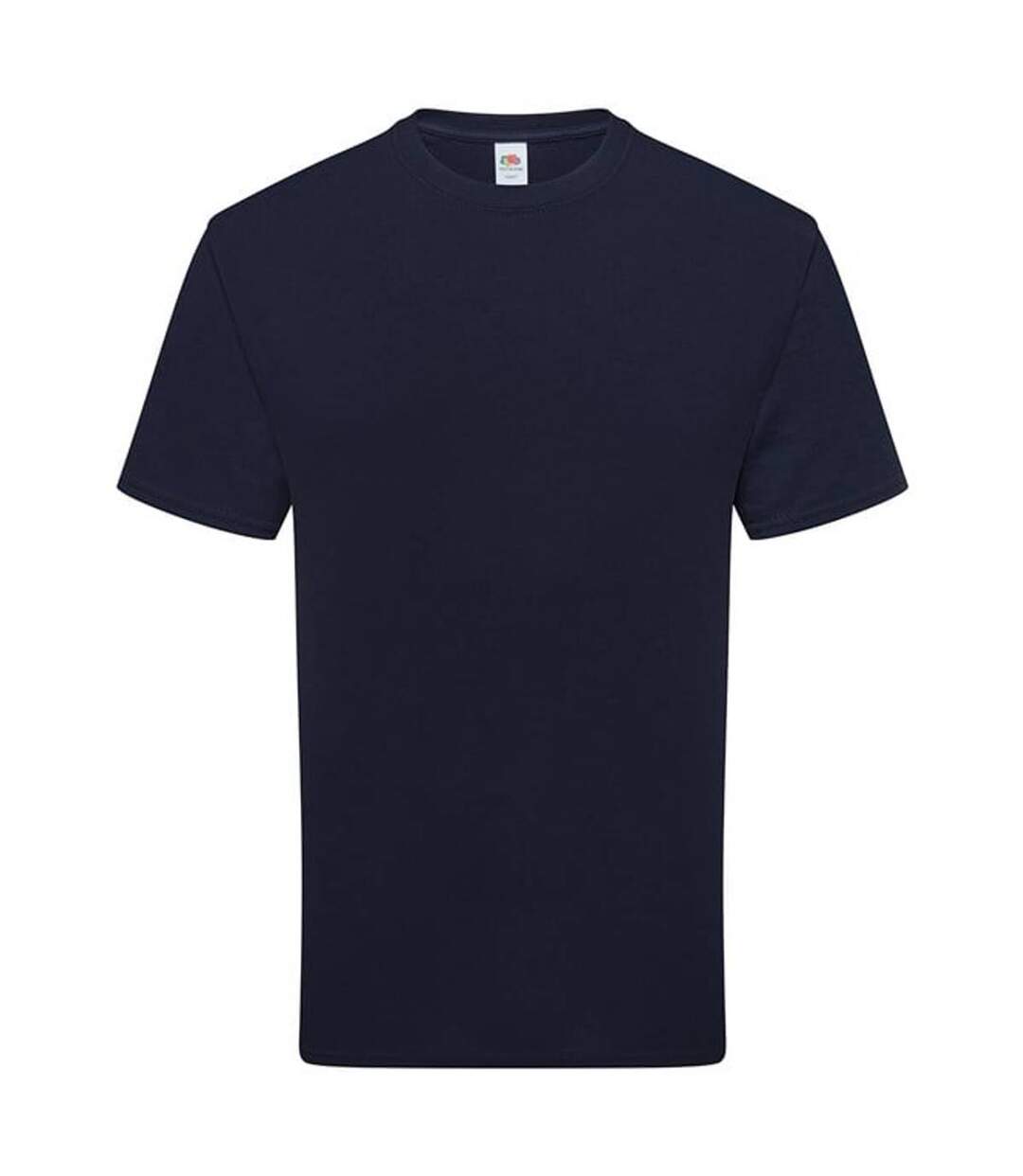 T-shirt Adulte Bleu Marine Sombre Fruit Of The Loom-1
