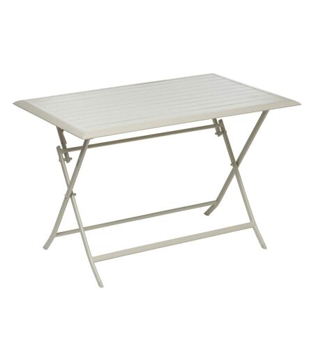 Table de jardin pliante Azua en aluminium