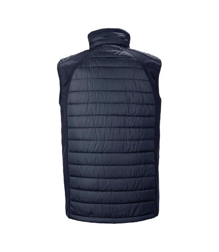Veste Sans Manches Compass Adulte Bleu Marine Gris Result