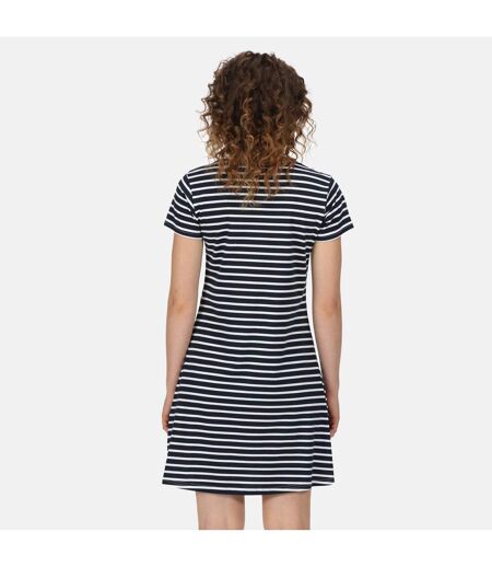 Robe trapèze balia femme bleu marine / blanc Regatta