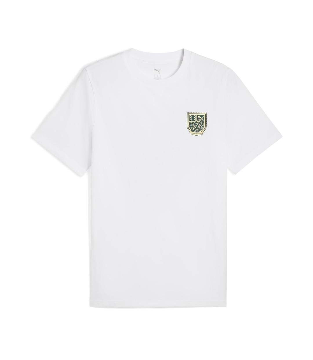 T-shirt blanc homme puma sports legacy graphi-1