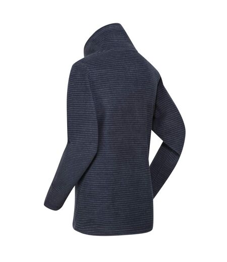 Womens/ladies Solenne Fleece Navy Silver Regatta