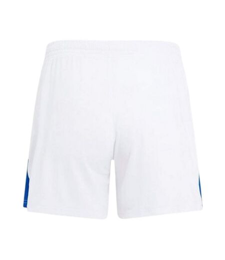Womens/ladies 2024 2025 Rangers Fc Football Shorts White Blue Castore