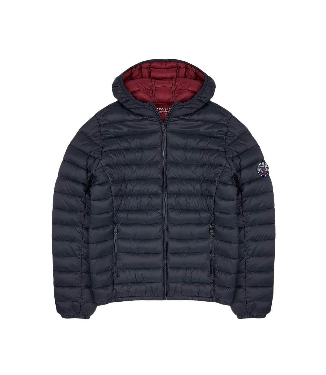 Doudoune marine homme teddy smith blighter-1